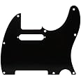 Fender Pickguard For American Standard Telecaster - Black (Black/White/Black)
