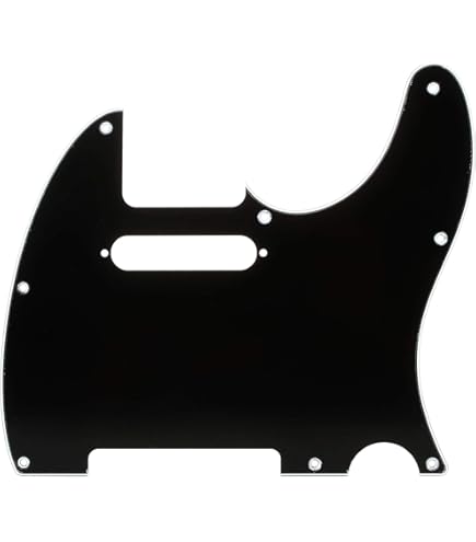 Amazon.com: Musiclily Pro 8-Hole Guitar Tele Pickguard for JPN