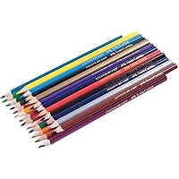 Faber-Castell Triangular Colour Pencils - Pack of 24 (Assorted)