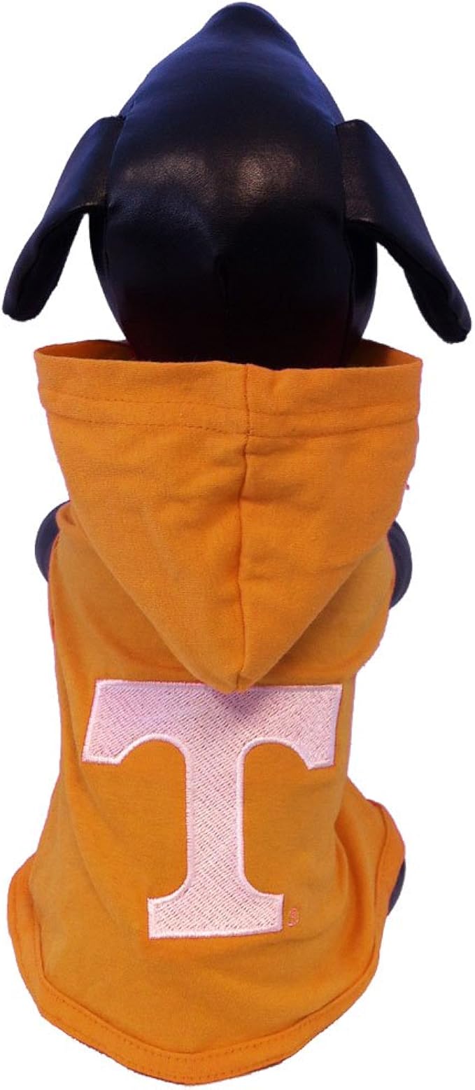 NCAA Tennessee Volunteers Cotton Lycra Hooded Dog Shirt
