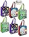 Earthwise Halloween Bags Trick or Treat - Reusable Grocery Candy Goodie Totes Baggies Party Favor Bags (6 Pack)