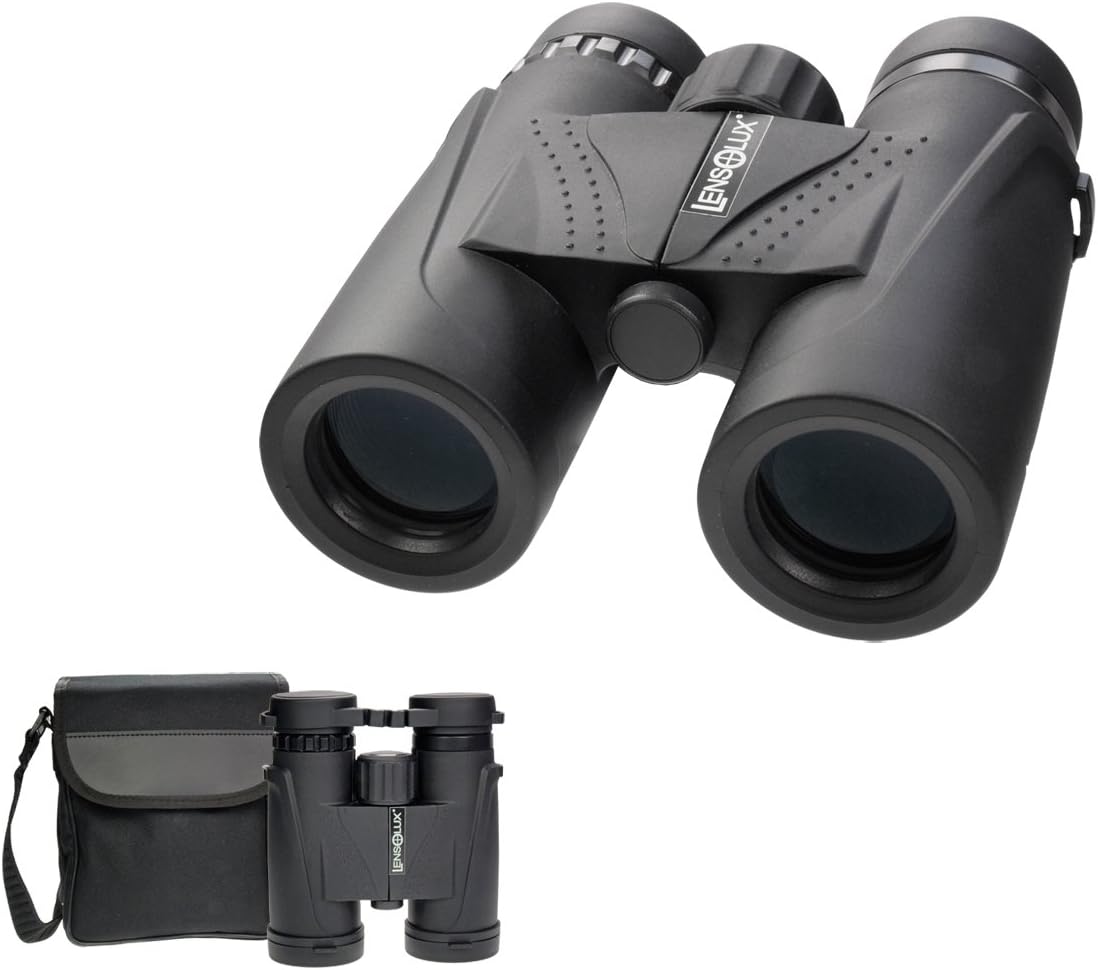 LENSOLUXAdults' Binoculars 8 x 32 Black One Size