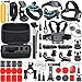 Leknes Common Outdoor Sports Bundle for sj4000/sj5000 and GoPro Hero 4/3+/3/2/1 Cameras (31 Items)