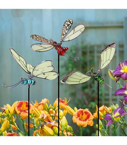 30 Papillons Lumineux De Jardin QLEUIFT - Décoration Extérieure Imperméable Sur Bâtons