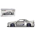 Diecast Collectible Model Car Compatible with Kaido House x Mini GT 1:64 Nissan Skyline GT-R (R34) Kaido Works Shinjuku V1 Limited Edition Die-Cast KHMG143