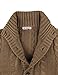 H2H Mens Regular Fit Soft Shawl Collar Cardigan Sweater with Ribbing Edge BEIGE US M/Asia L (KMOCAL020)