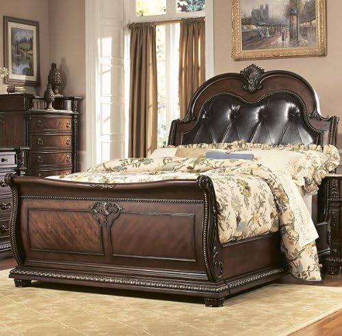 Palace Sleigh Bed Size: King