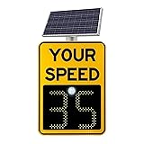 Radar Speed Sign, Vehicle Speed Detector Solar