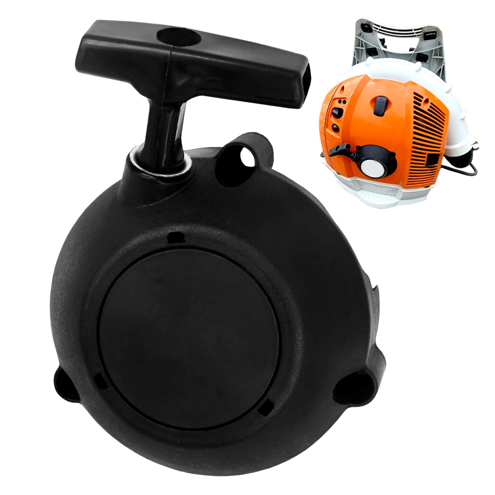 Photo 1 of AILEETE Recoil Starter Assembly for Stihl Backpack Blower BR500 BR550 BR600 Pull Start, Replaces 4282 190 0300