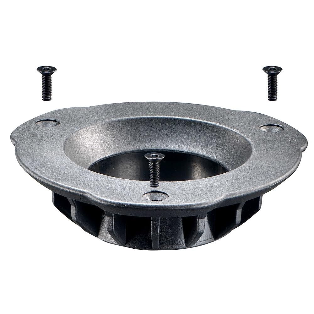 Manfrotto Adapter 75 mm Bowl to 60 mm Bowl FAST Single Tripod, Plastic Adapter, for FAST Single tripod