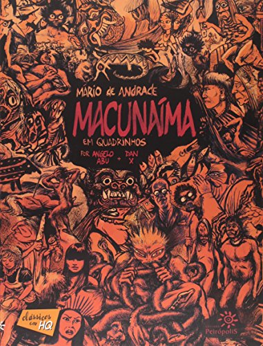 Livro Macunaíma em Quadrinhos   Coleção Clássicos em HQ