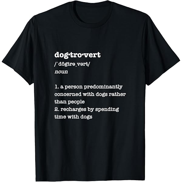 DOG PERSON T-shirts【Black】L Dog Person
