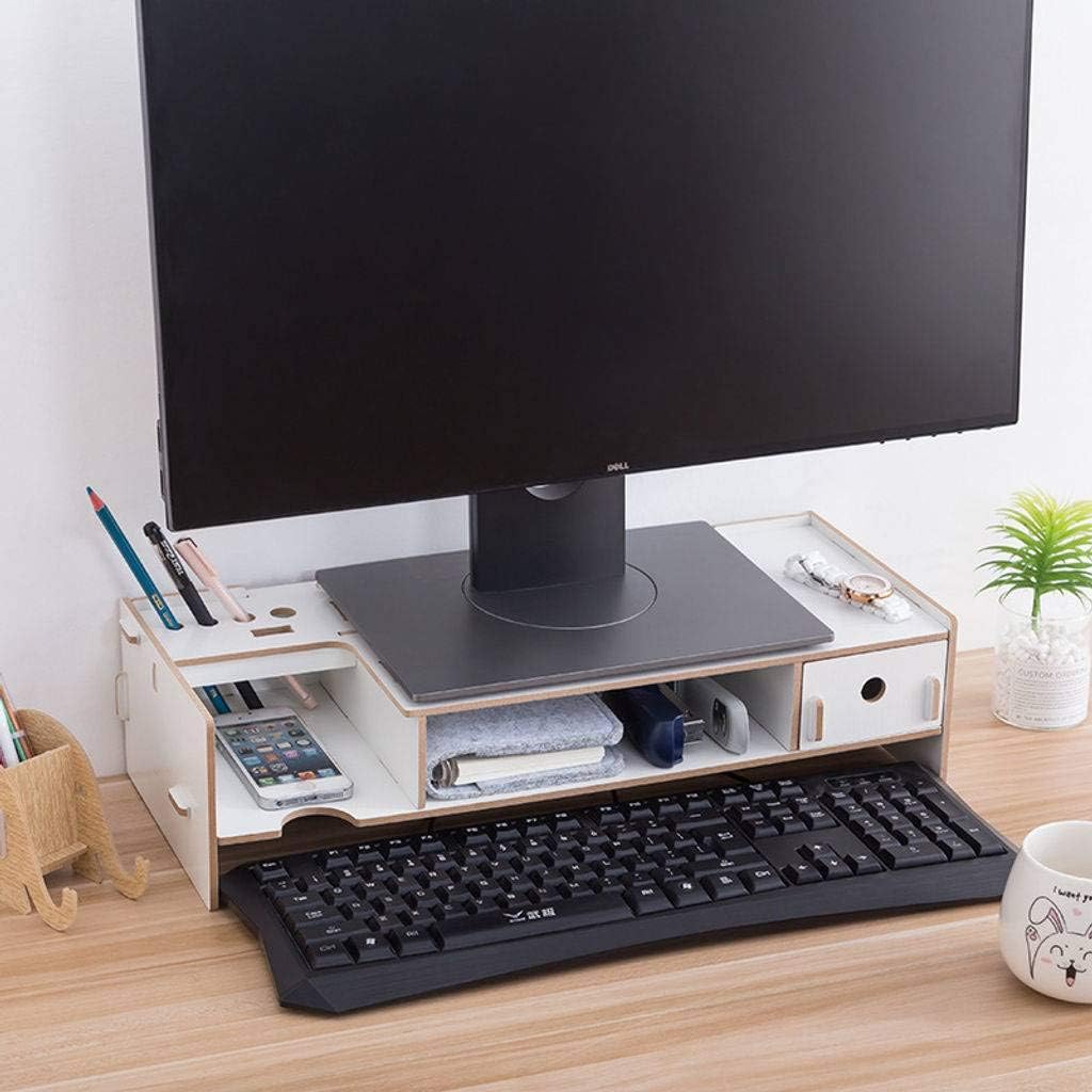 Monitor Stand Riser Sturdy with Organizer Drawer Monitor