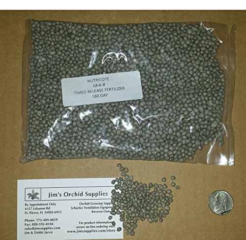 Nutricote. Timed Release Fertilizer. 18-6-8 180 Day. 1/2 Pound. Orchids, Plants Nutricote. Timed Release Fertilizer. 18-6-8 180 Day. 1/2 Pound. Orchids, Plants