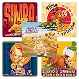 Disney Lion King: Hakuna Matata Stickers - Party Favors - 75 per Pack