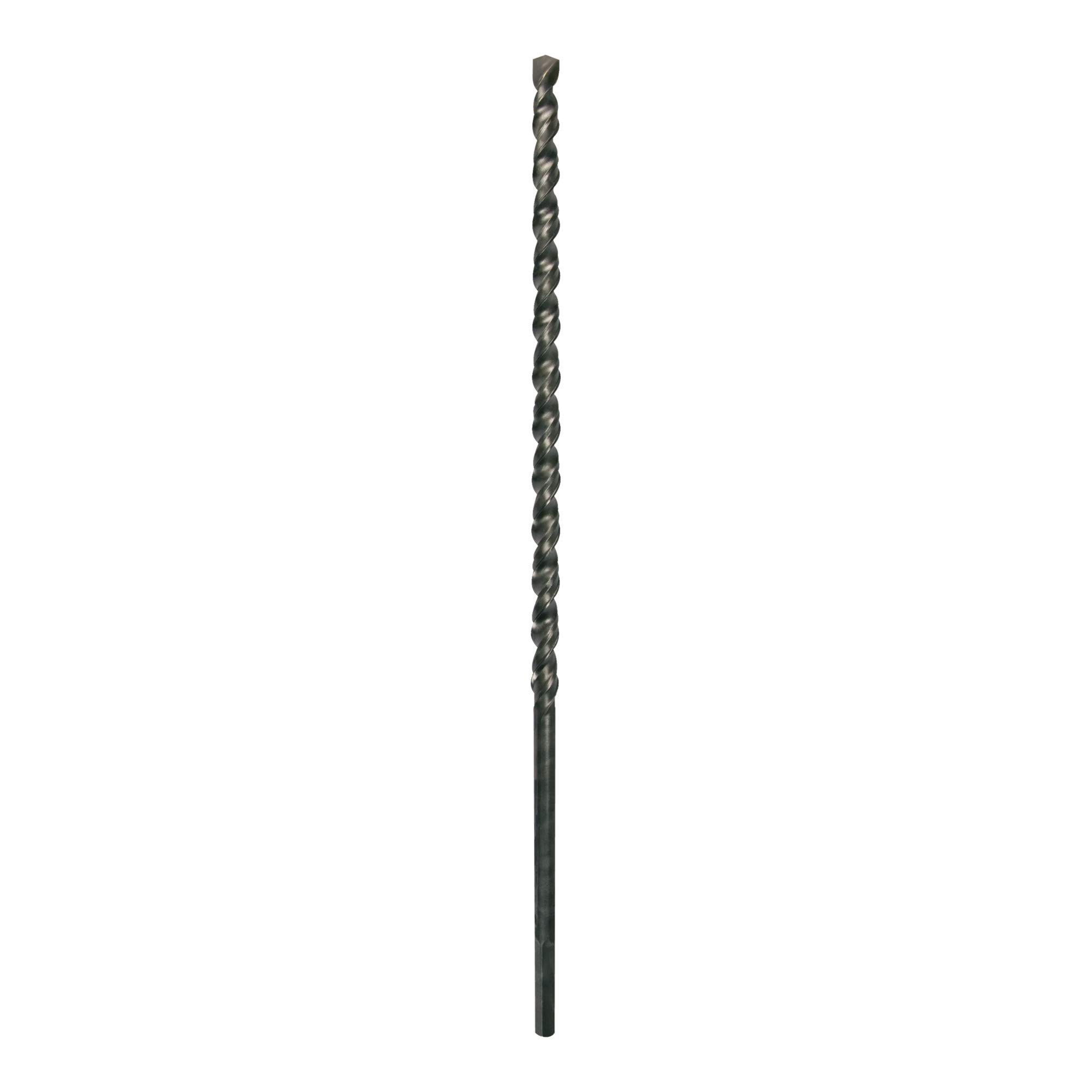 RUKO 218140 - Broca extra larga punta de metal duro y mango hexagonal 14 x 400 mm
