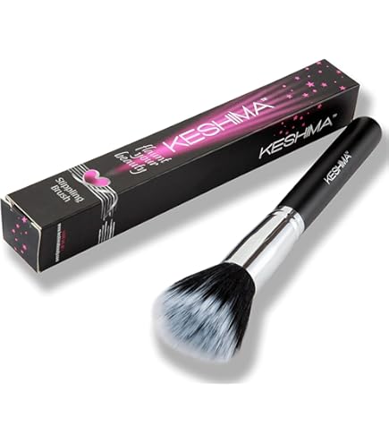 Amazon.com: MAC Cosmetics 188 Small Duo Fibre Face Brush Makeup
