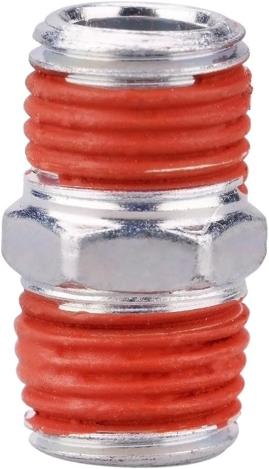 WYNNsky Air Coupler and Plug Kit, 1/4 Inch NPT Air Fittings Industrial Type, 7 Piece Air Compressor Accessories Kit - - 