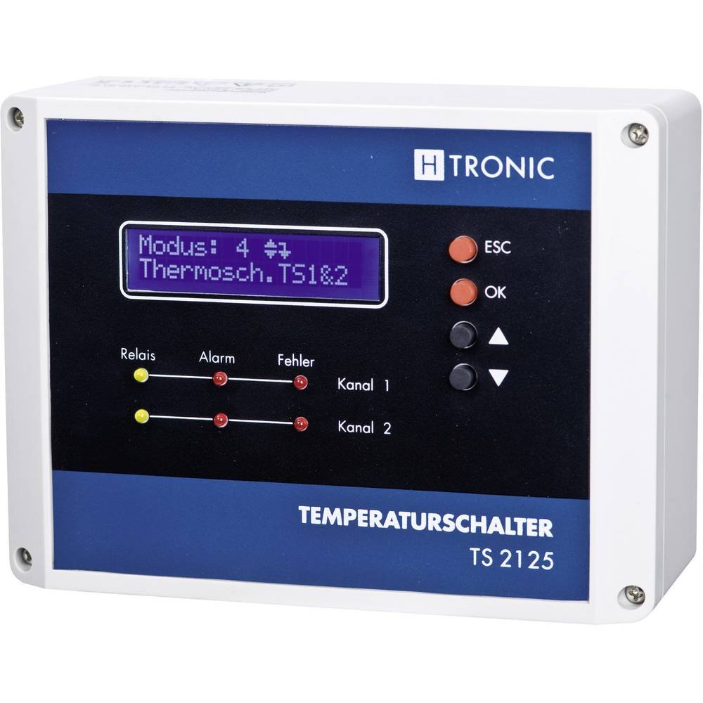 H-TRONIC 2-KANAL TEMPERATURSCH. TS 2125
