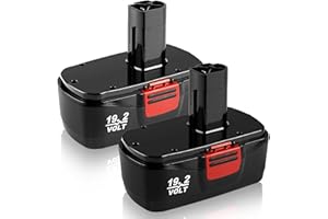 OHYES BAT 【2 Pack Upgrade 3.6Ah】C3 Replacement Battery Compatible with Craftsman 19.2 Volt Battery DieHard 130279005 315.113753 315.115410 315.11485 1323903 120235021 130235021 11375 11376 Cordless Batteries