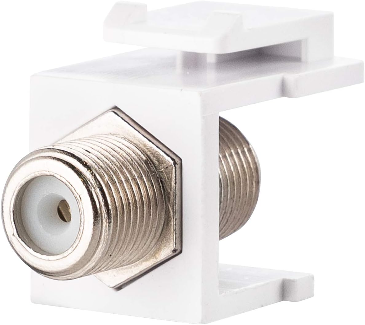 LINKOMM 10Pack FType Female to Female Keystone Jack RG6