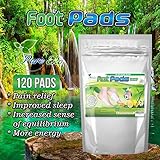 120 Foot Pads + 120 Sheets | For Foot Care, Pain Relief, Relaxation, General Well-being | 20% More | By Pure Eko