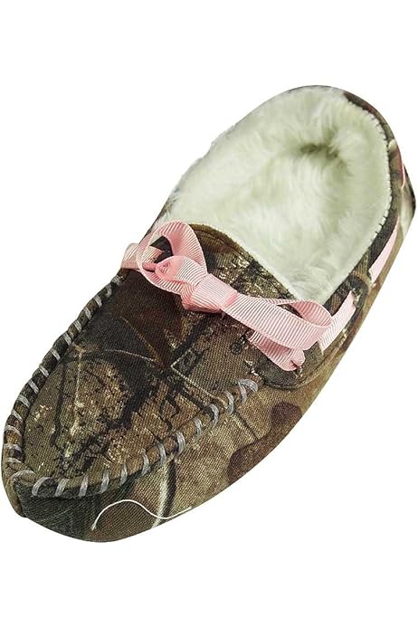 camo moccasins