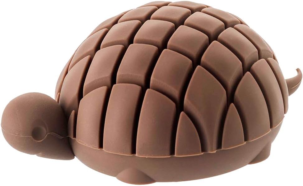 YAMAZAKI home 7407 Silicone Animal Card-Holder – Paper Organizer for Desk or Office, Brown: Home & Kitchen
