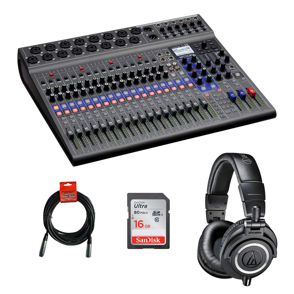 Zoom LiveTrak L-20 20-Input Digital Mixer and