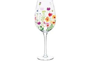 Abbott Collection Bee Garden Goblet-9.5" H