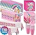 JoJo Siwa Kids Birthday Party Decorating Supplies for 16 Guests, Includes Table Cover, Plates, Napkins and Cups