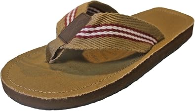 vintage stone flip flops