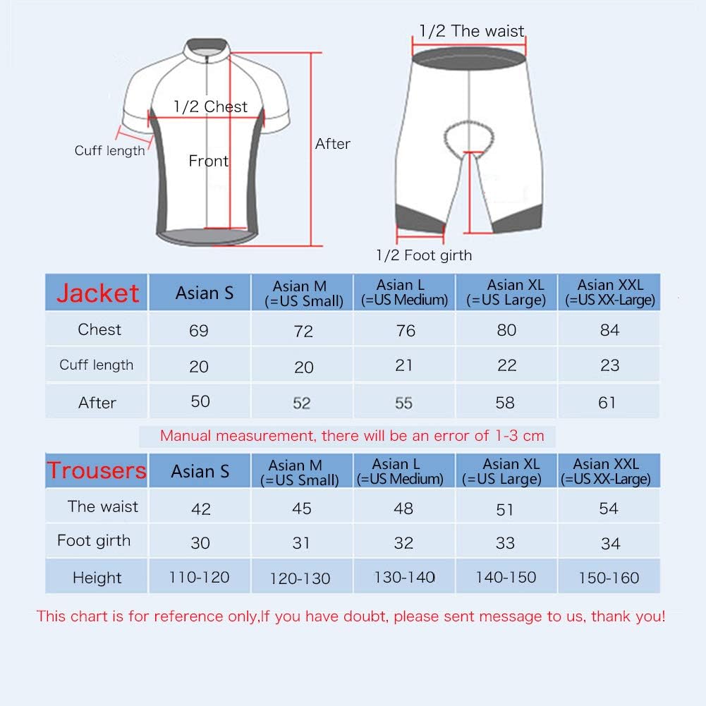 FREE FISHER Cycling Jersey Kids, Short Sleeve Cartoon Road Mountain Bike Jersey Set/Top/Short for Girls Boys Breathable : Clothing