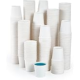 JOLLY PARTY 2 oz Bathroom Cups, 360 Pack Small Paper Cups, White Mouthwash Cups, Disposable Mini Espresso Paper Cups, Paper Sampling Cup