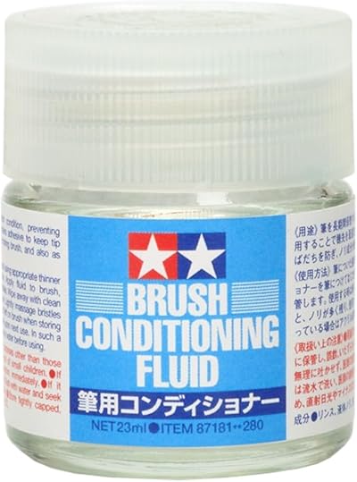 Tamiya 87181 Brush Conditioning Fluid 23ml for Model Brushes