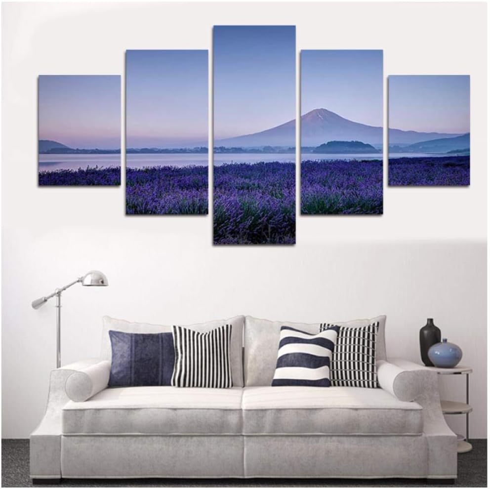 Ywsen 3 Panels Landscape Canvas Print Painting Modern Wall