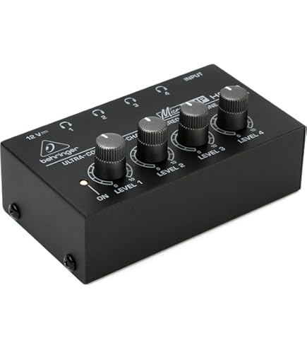 Amazon.com: Behringer HA8000 V2 8-Channel High-Power Headphone