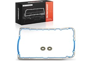 A-Premium V6 4.0L Engine Oil Pan Gasket Set, Compatible with Ford Explorer 1994-2010, Mustang, Explorer Sport Trac, Aerostar,