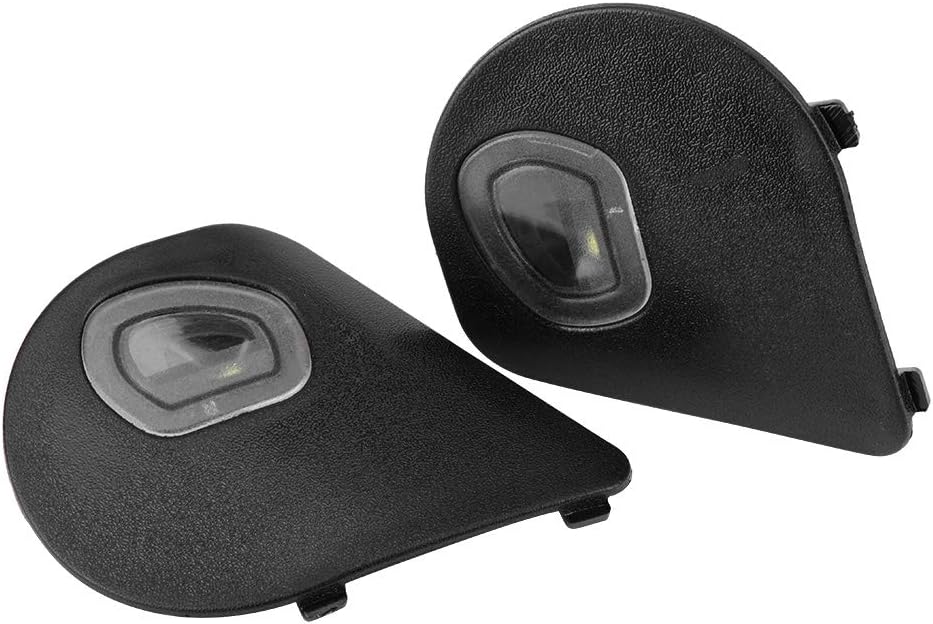 Qii lu 1Pair Rearview Mirror Light, 68087238AA Left and Right Side Mirror Puddle Light Fits for RAM 1500 2500 3500