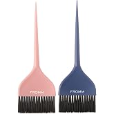 Fromm Color Studio 2-7/8" Soft Extra Wide Color Brush 2-Pack for Hair Stylist with Tapered Tips for Faster Application Techniques for Longer Hair