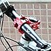 ZFZ Bicycle Bike Stem 31.8mm Super Light MTB BMX DH FR Handlebar Accessories Black Red Blue Gold (Red)