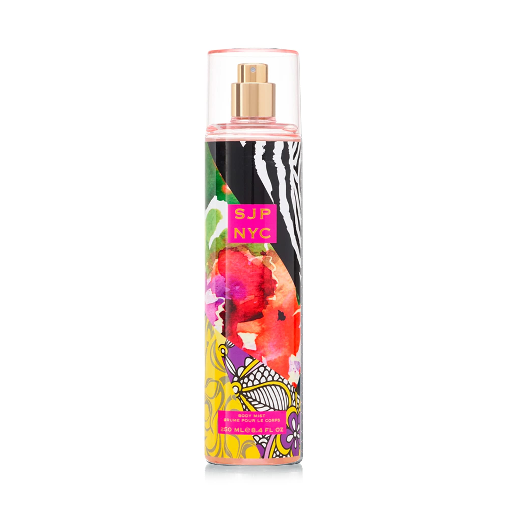 SJP NYC By SJP Body Mist For Women - Adventurous, Enticing Fragrance-Cocktail Of Floral, Fruity, And Musky Notes-A Blend Of City-Inspired Scents 250 ml