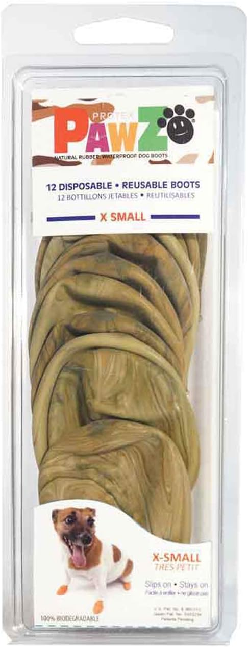 Pawz Dog - Dog boots with camouflage design