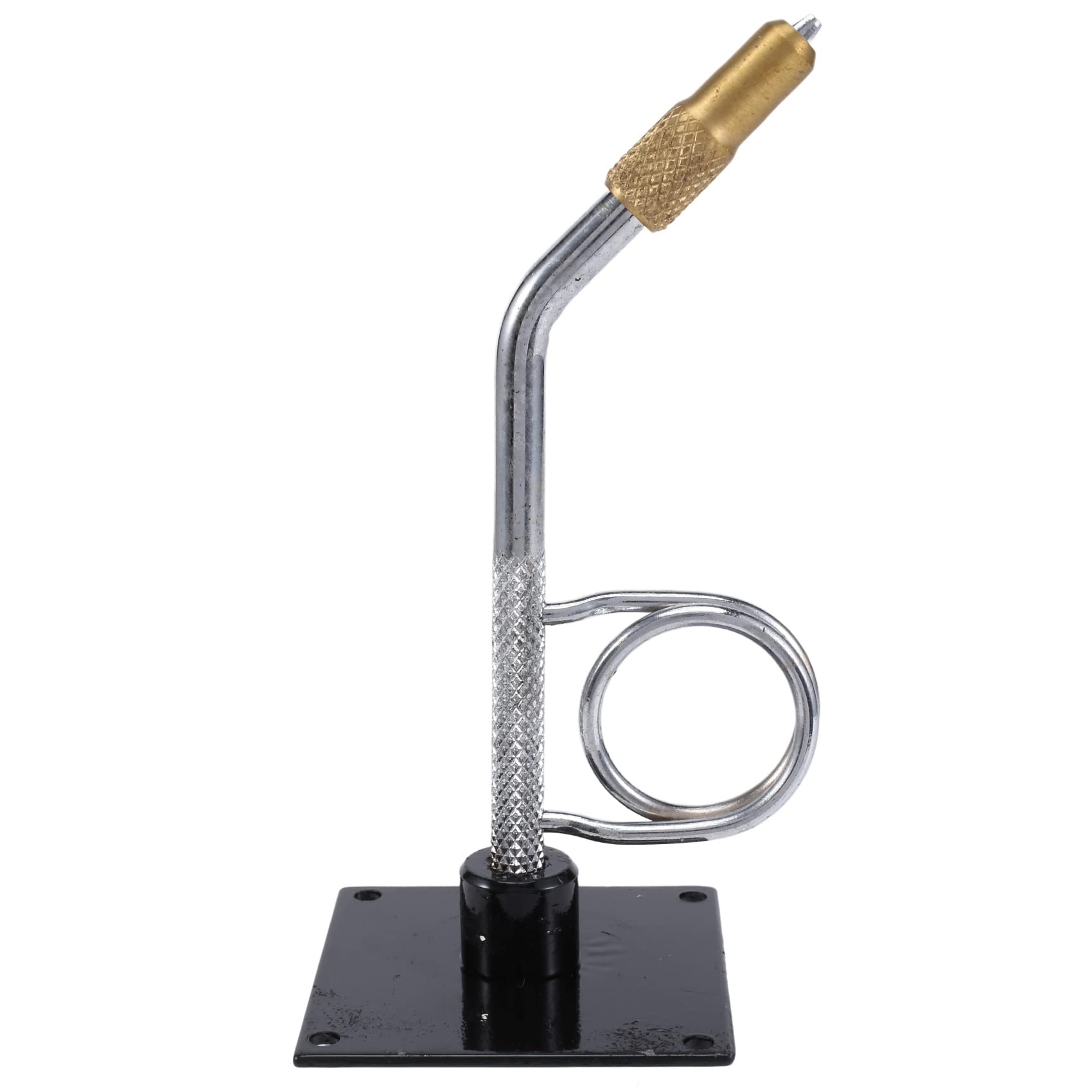 TEITEYER Portable Fly Tying Vise with Base Rotary C-Clamp Fish Tackle Kit Travel Alloy Fly Fishing Tackles Hook Binding Tool