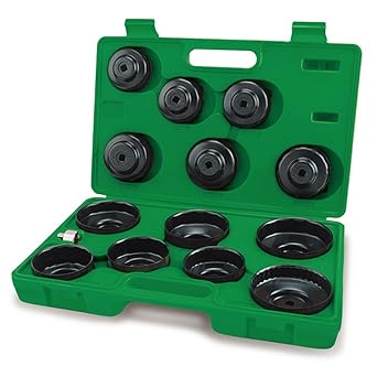 Toptul JGAI1401 Automotive Cup Type Oil Filter Wrench Set