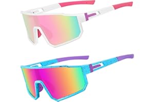 Derowern Youth Baseball Sunglasses, Kids Polarized Sports Sunglasses,UV400 Protection Glasses for Boys Girls Softball Cycling