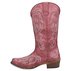 Roper Womens Riley Boot, Red, 9