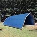 Windscreen4less 6' x 8' General Multiple Purpose 5 Mil Waterproof Blue Poly Tarp