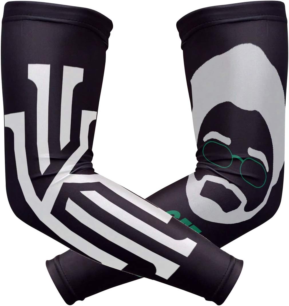 DLAZANA Kyrie Get Buckets Arm Sleeve 11.8 x 19 in - Basketball Baseball Football Sport One Pair Arm Sleeve