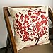 laime Throw Pillow Covers 18x18 inch Set of 4 Pillow Cases Natural Pattern Decorative Pillowcases Home Car Decorative Under The Tree